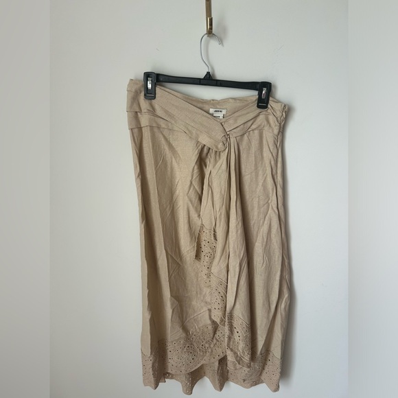 Jason Wu Tan Crop Eyelet and Skirt Set - Picture 6 of 7